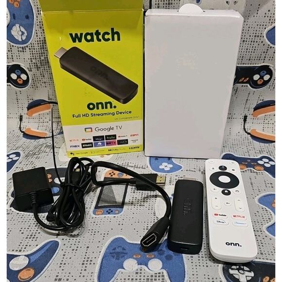 Onn Android TV 2K FHD Streaming Stick - Free Shipping - Picture 1 of 4